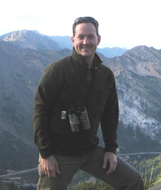image of Dr. Fearer in mountains